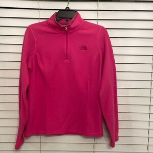 Northface, Hot Pink, Women’s Fleece Pullover, Size Medium